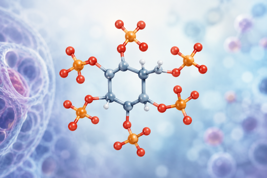 Inositol hexaphosphate, also known as IP6 or phytic acid